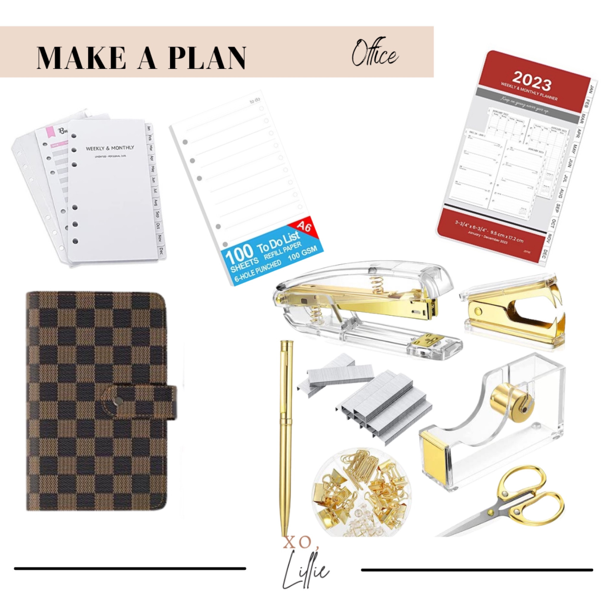 A6 Planner Refill Kit, Undated … curated on LTK