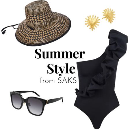 Oversized sunglasses are always such a classic timeless accessory that take my outfits up a notch! When I need pair of sunglasses, @Saks has a GREAT selection! #sakspartner #saks