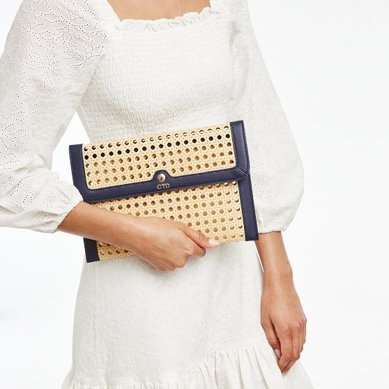 Waterproof Caning Clutch | Mark and Graham