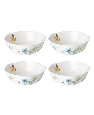 Butterfly Meadow All-Purpose Bowls, Set of 4 | Macy's