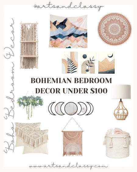 Transform your personal sanctuary into an oasis of tranquility with these boho bedroom decor finds! These eclectic and cozy textures will make your space a dreamy haven without breaking the bank.

#LTKFind #LTKhome #LTKunder100