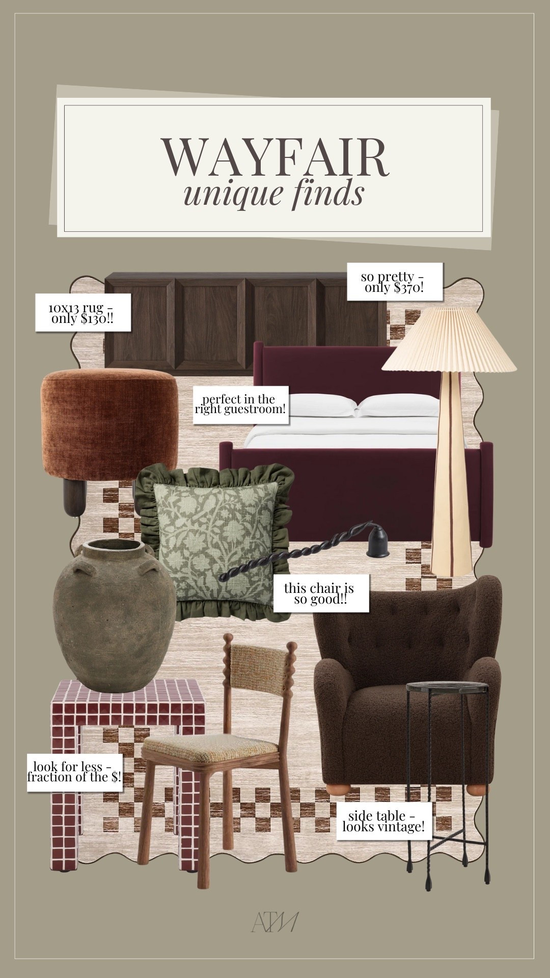 Wayfair unique finds!

wayfair finds, unique wayfair finds, affordable wayfair finds, look for less, wood sideboard, affordable furniture finds 

#LTKStyleTip #LTKHome