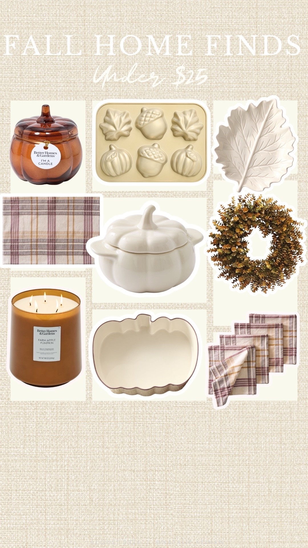 Fall home finds from Walmart!

#LTKxWalmart #LTKSeasonal #LTKHome