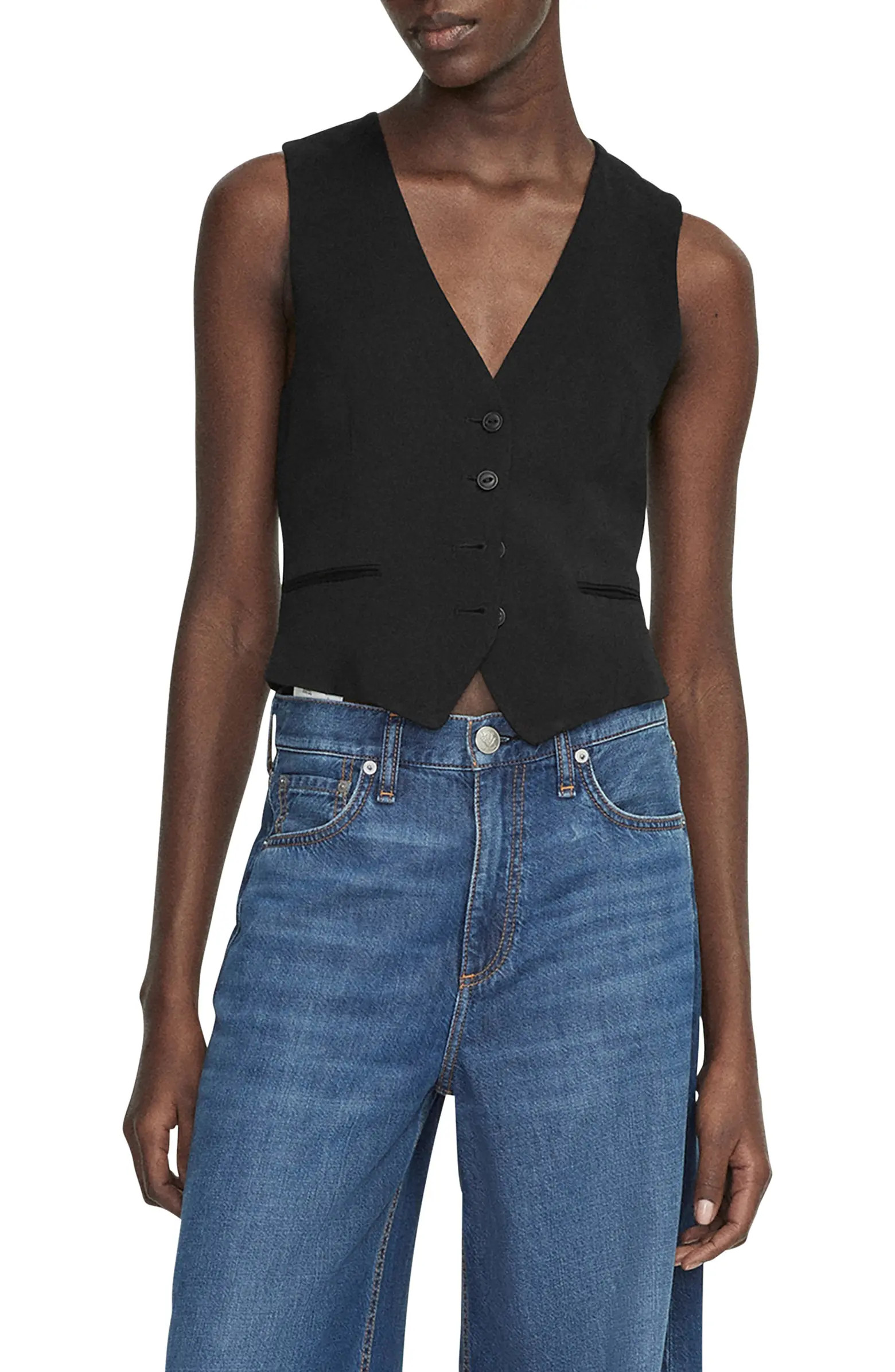 rag & bone Priya Crepe Vest | Nordstrom | Nordstrom