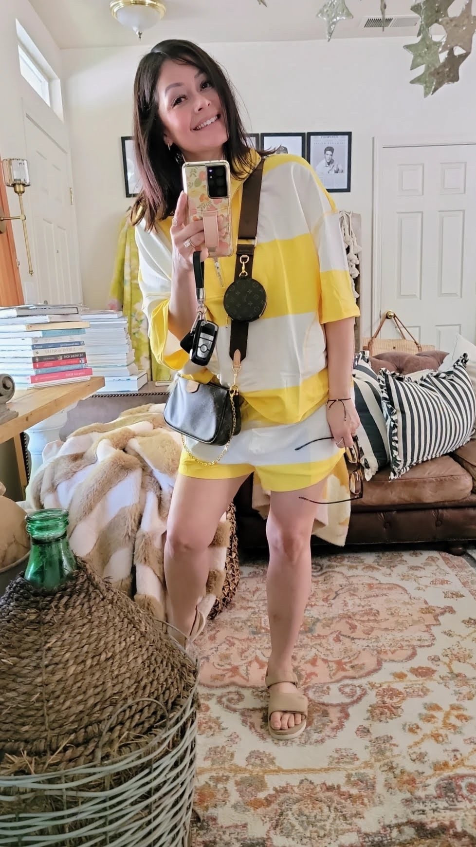 Wearing a size medium in the set. Size 6 in the ugh so comfortable.


#LTKStyleTip #LTKTravel #LTKSummerEdit