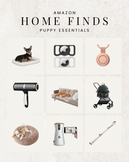 Sharing some of my favorite Amazon Home Finds Puppy Essentials Edition 🫶🏻 Waterproof throw blanket for dogs, Pet stroller, Baby stroller, Airtag dog collar, Pet hair remover for couch, Dog bed for small dogs, Furbo dog camera, Baby camera, Dog bell, Pet carrier, Pet accesories, Pet essentials, Dog accesories, Puppy accessories

#LTKfindsunder50 #LTKSeasonal #LTKhome