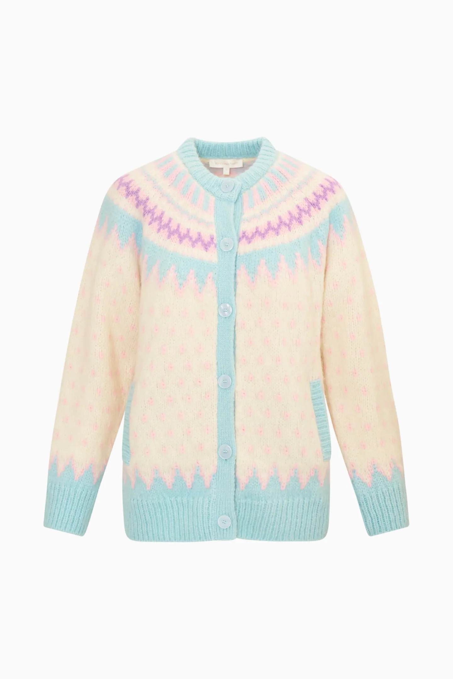 Re-Edition Alpaca-Blend Boyfriend Cardigan | LoveShackFancy