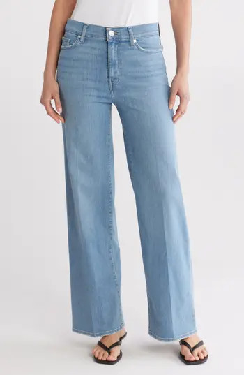FRAME Le Slim Palazzo High Waist Wide Leg Jeans in Integrity at Nordstrom Rack, Size 32 | Nordstrom Rack
