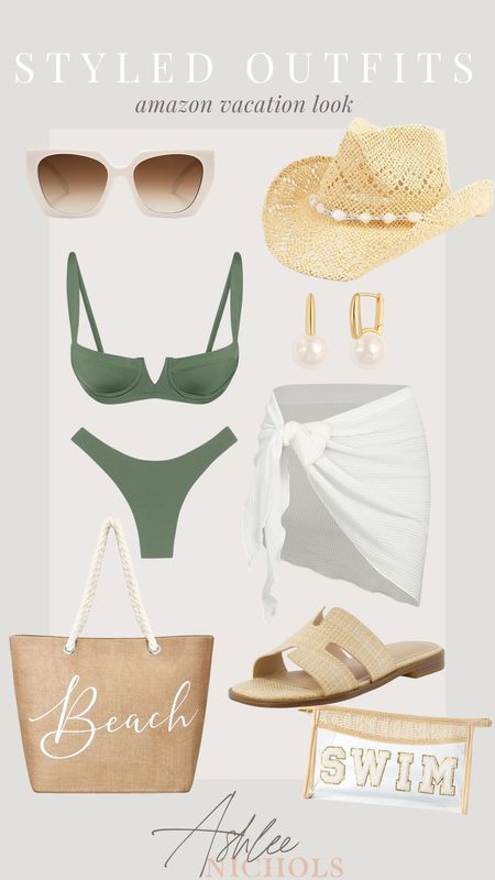 Amazon vacation outfit! Such a cute and fun outfit for the summer - love the tote bag! 

Amazon, summer style, vacation outfit, swim, bikinis, amazon finds, amazon fashion 

#LTKfindsunder50 #LTKfindsunder100 #LTKstyletip
