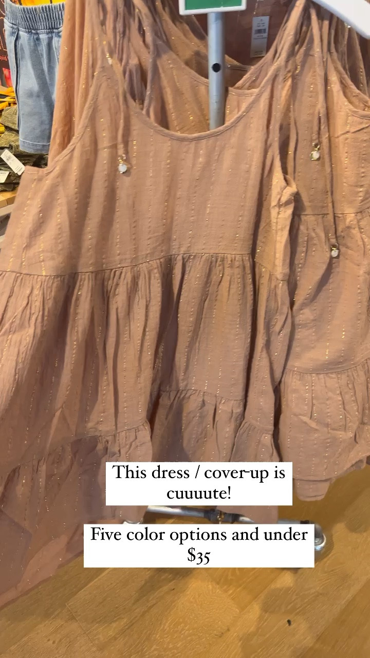 Cover up dress on sale for under $35 / five color options 
Vacation 

#LTKswim #LTKstyletip #LTKunder50