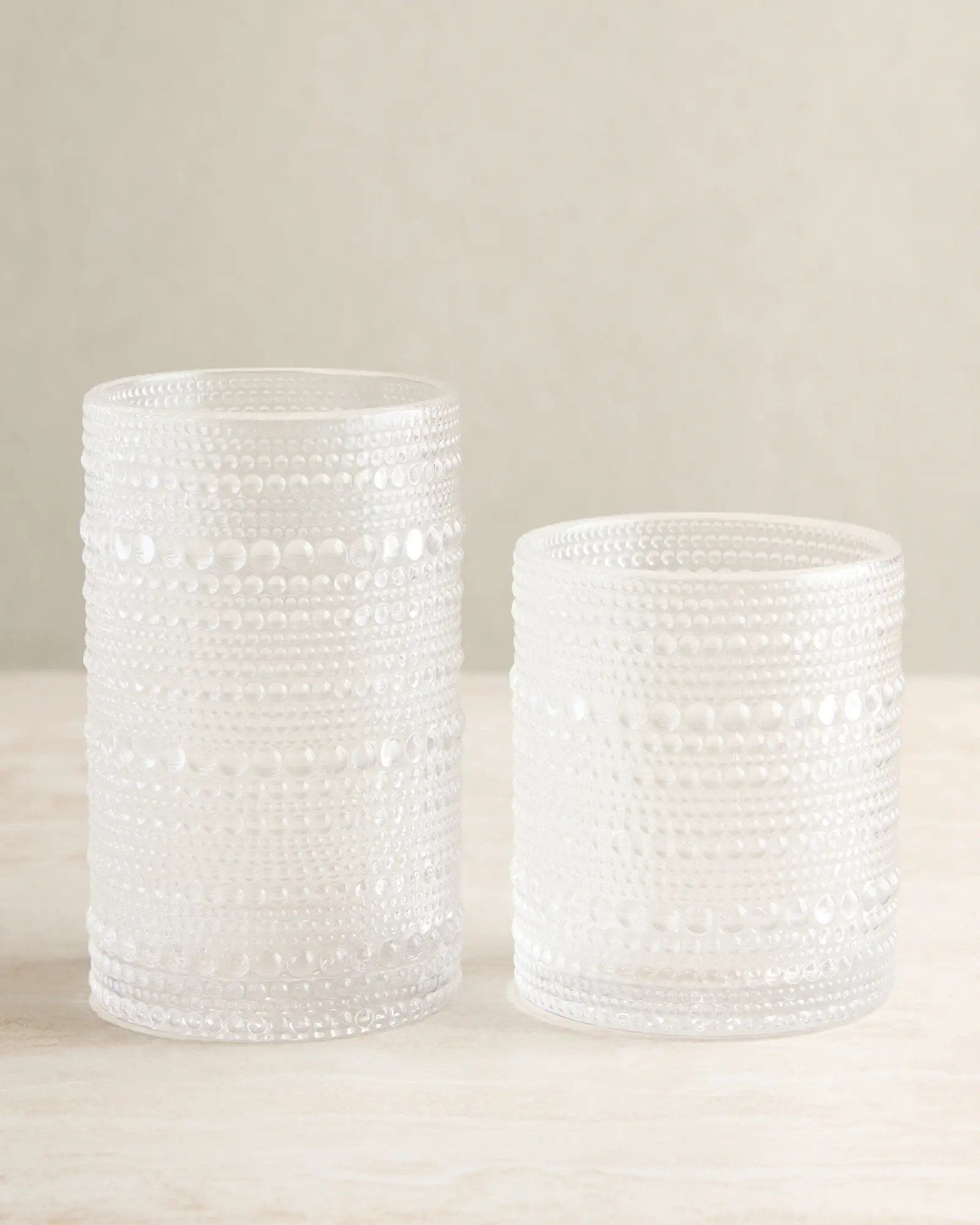 Jupiter Tall Tumbler (Set of 6) in Clear | Quince