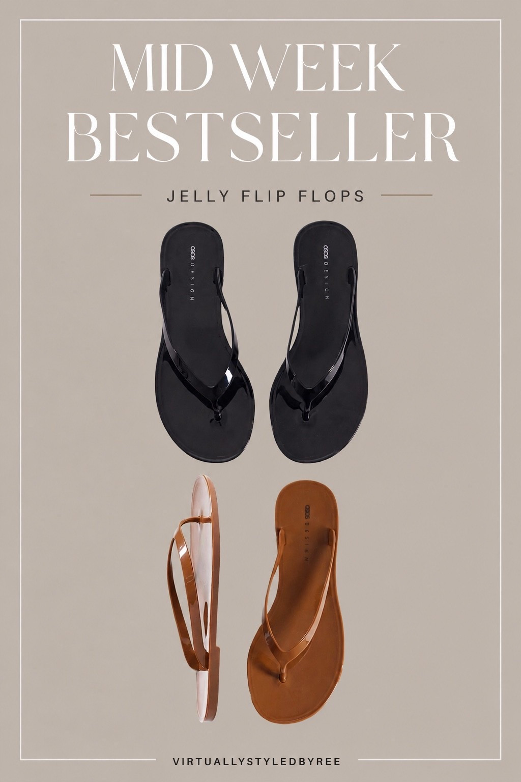 The jelly sandal trend is officially back, and these are the pair everyone keeps buying 🤎🖤 They’re under £10, waterproof, and literally go with everything. No wonder they’re my bestselling find this week!

#LTKsummer #LTKuk #LTKeurope