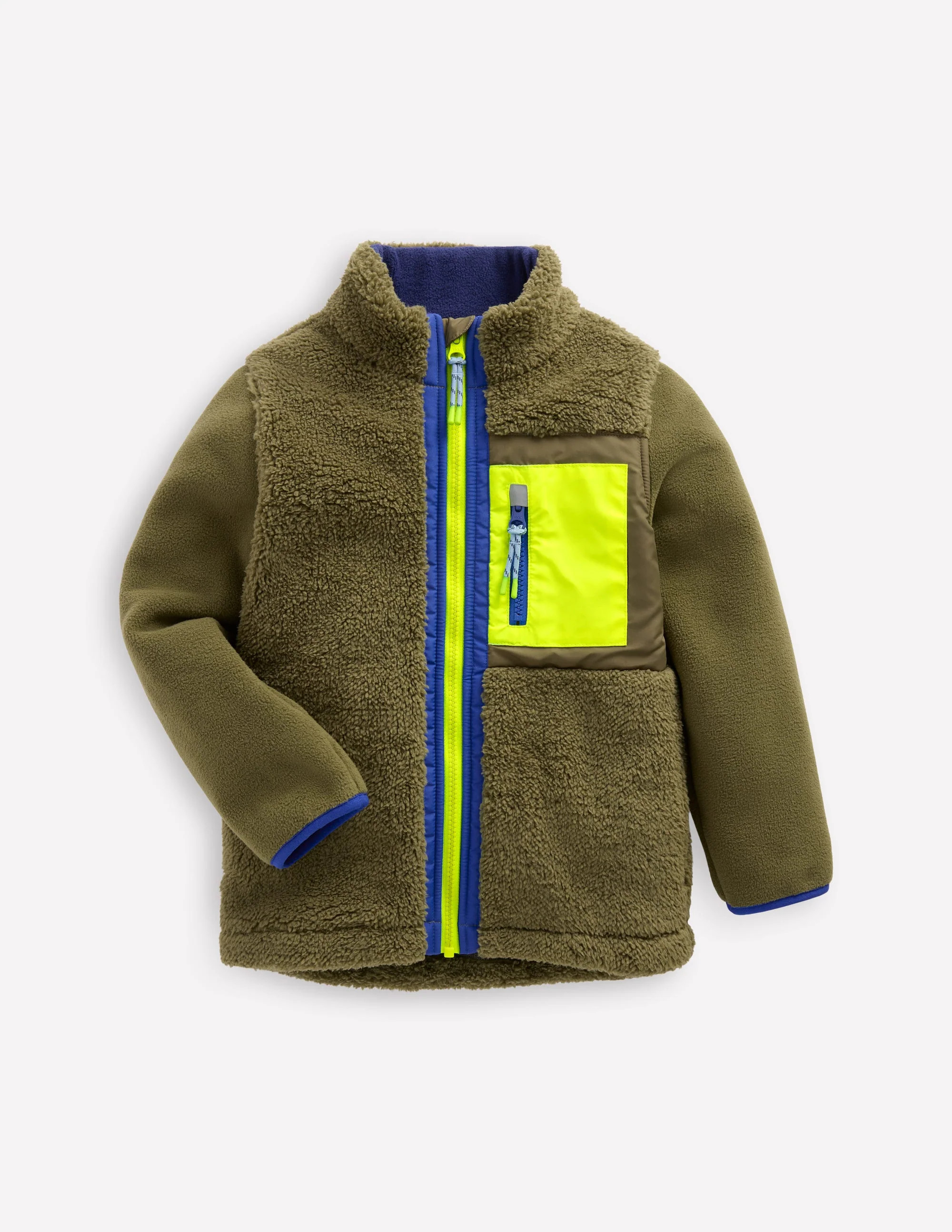 Cosy Windproof Fleece-Winter Moss | Boden (US)