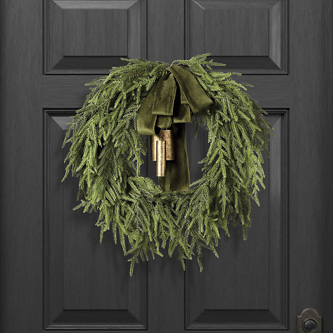 Norfolk Pine Wreath | Frontgate | Frontgate