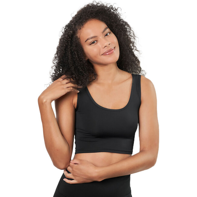Larken | Women's Nursing and Hands-Free Pumping Bra, (Black, Size X-Large) | Maisonette | Maisonette