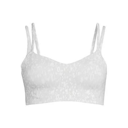 Avia Strappy Sports Bra for Women, Medium Support, S-3XL | Walmart (US)