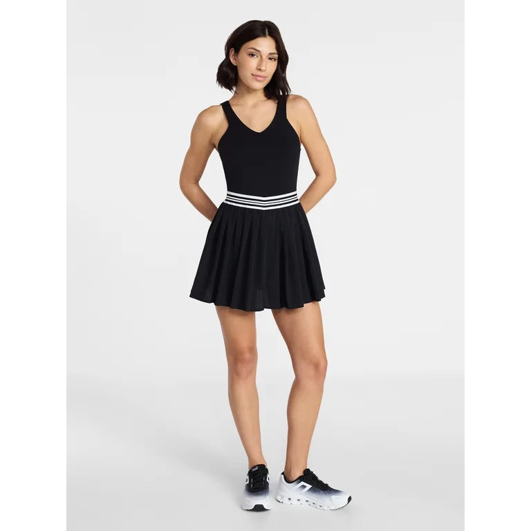 Avia Women's Tennis Dress with Pleated Skort, Sizes XS – XXXL | Walmart (US)