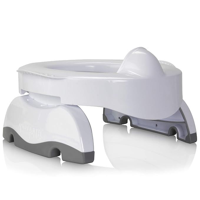 Kalencom Potette Plus Premium 2 in 1 Travel Potty and Toilet Seat Trainer Ring with Built in Pee ... | Amazon (US)