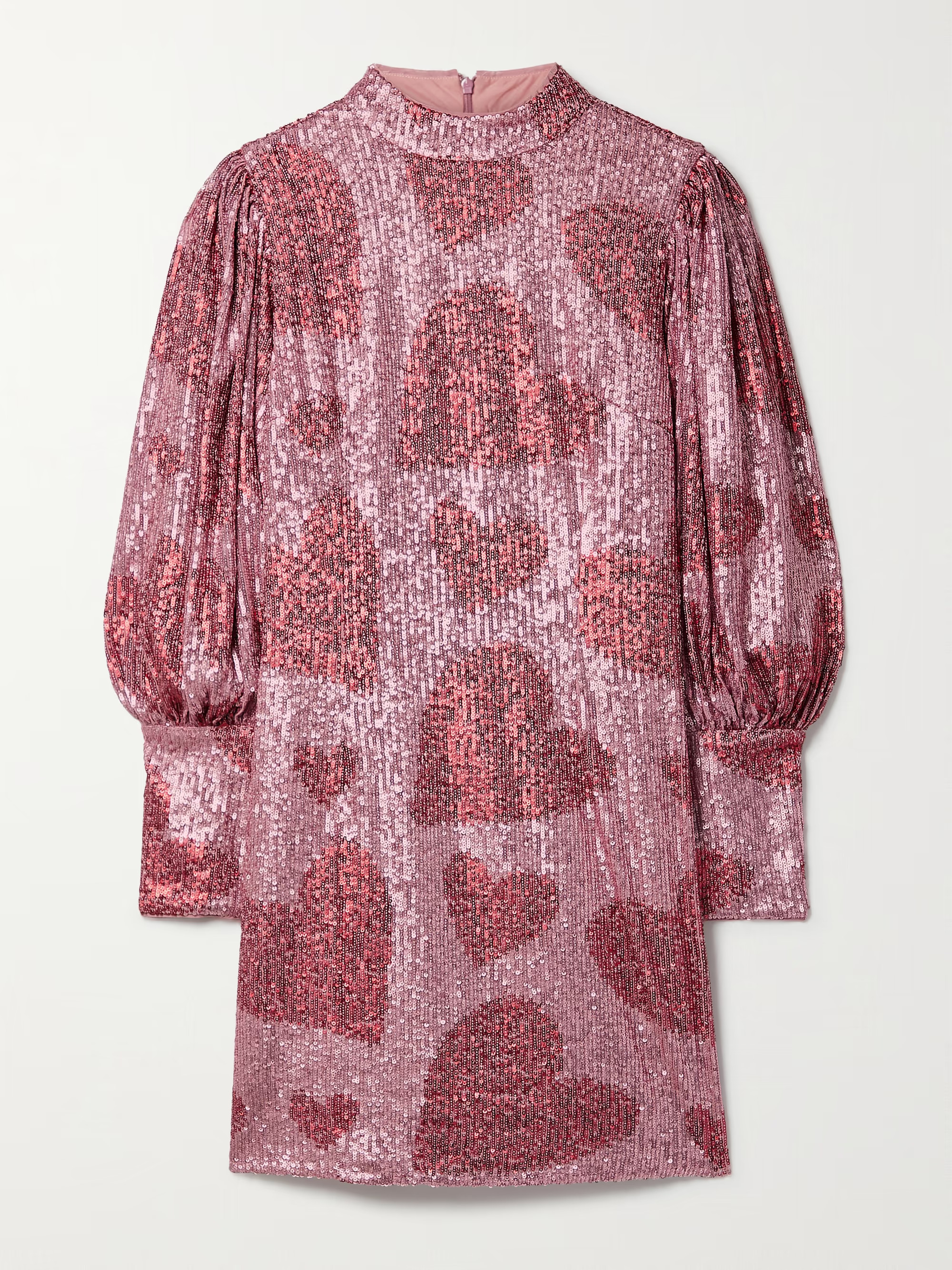 Sequined tulle mini dress | NET-A-PORTER (US)