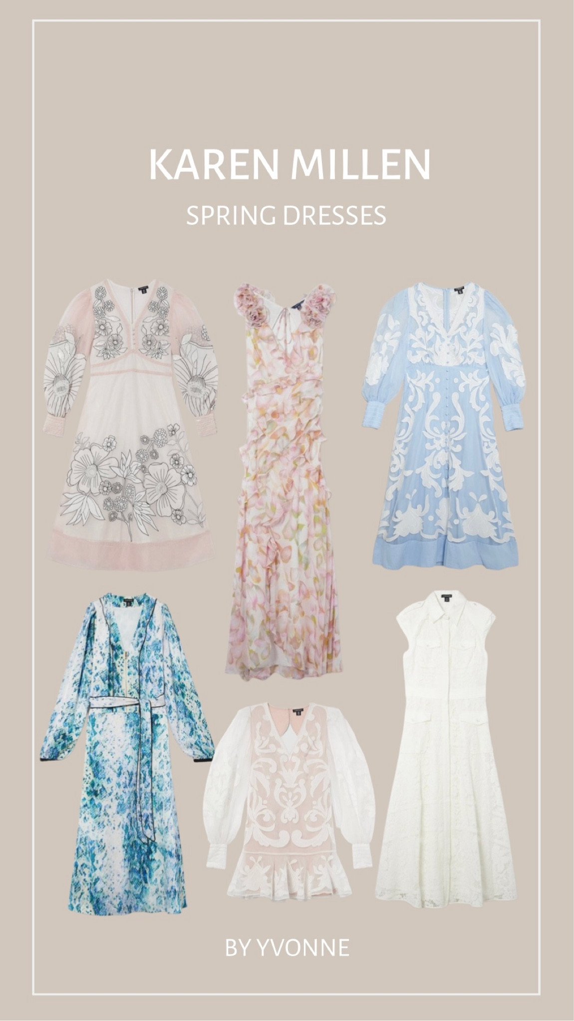 Karen Millen edit, floral dresses, Elegant style, New in season, spring dresses, wedding guest dress, lace midi dress, snake print dress, ruffle dress, Organde dress 

#LTKSeasonal #LTKeurope #LTKstyletip
