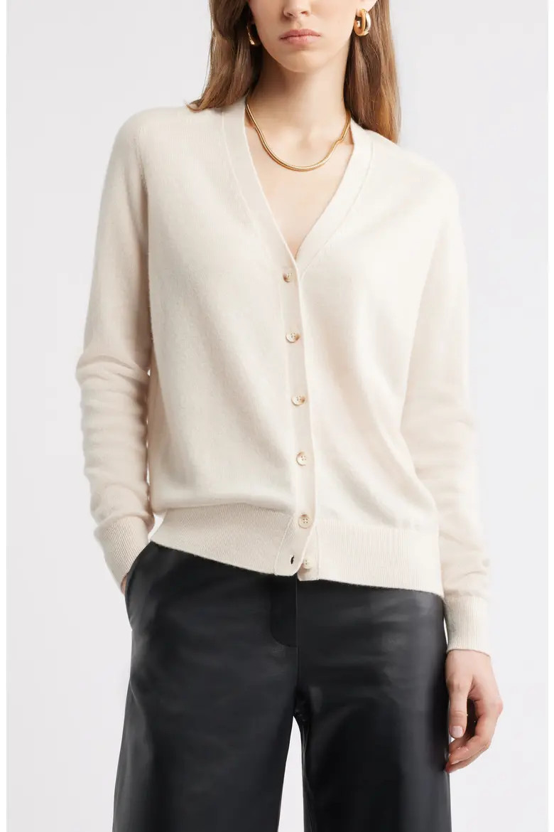 Cashmere V-Neck Cardigan (Women) | Nordstrom | Nordstrom