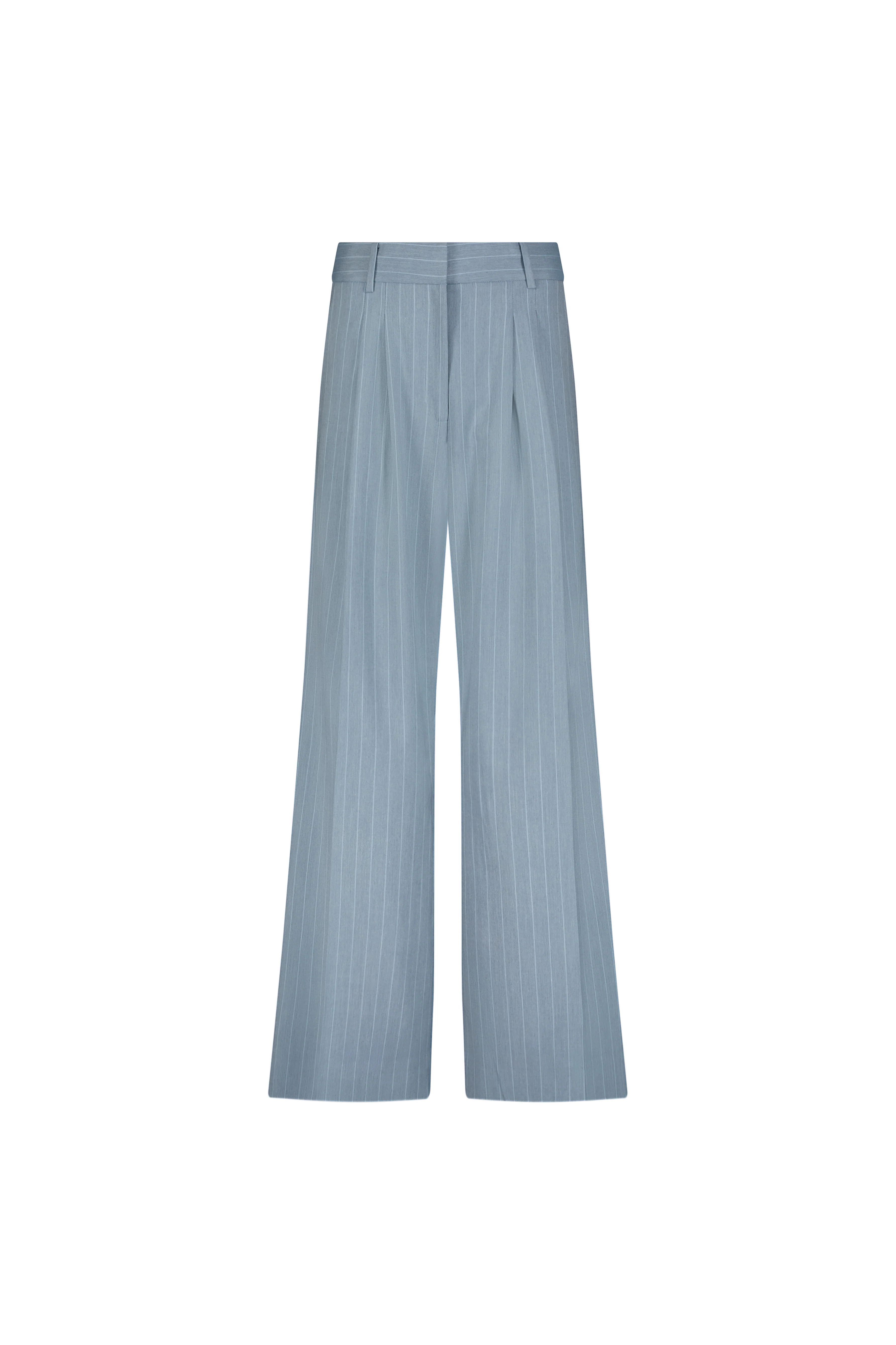 Striped Wide Leg Trousers | MAYSON the label