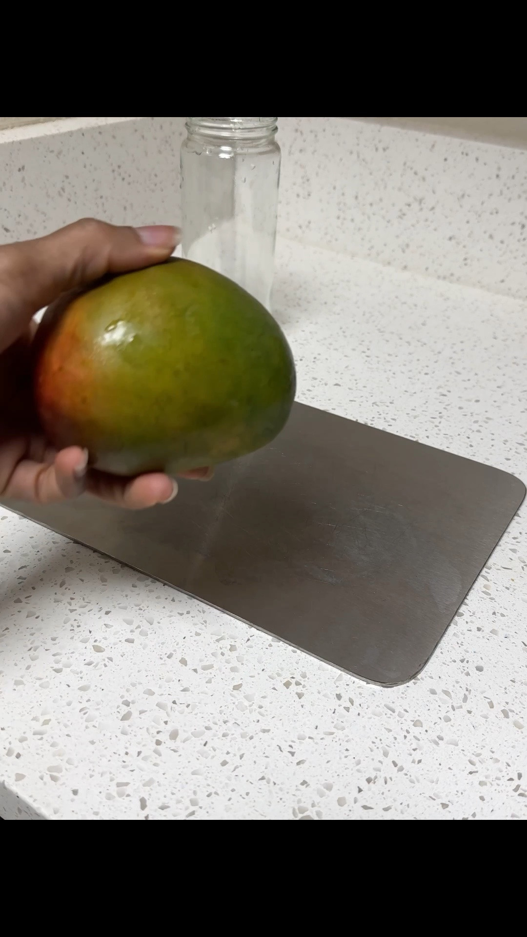 I’ve been putting my titanium cutting board to great use since I purchased it. It’s easy to clean. These glass juice jars adds simplicity to my summer make and sip concoction. 🥭 🥭 🥭❤️

#LTKfoodie #LTKselfcare #LTKvlog