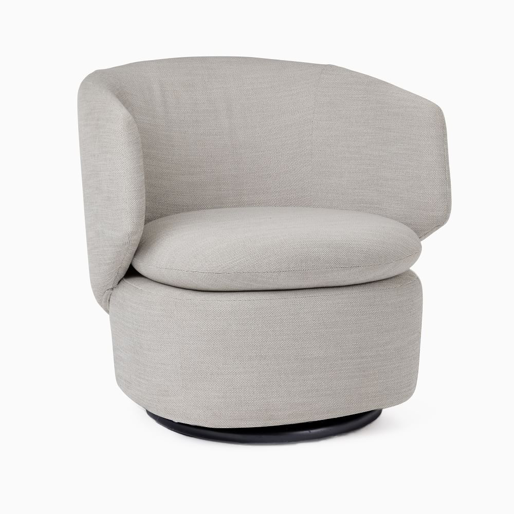 Crescent Swivel Chair | West Elm (US)