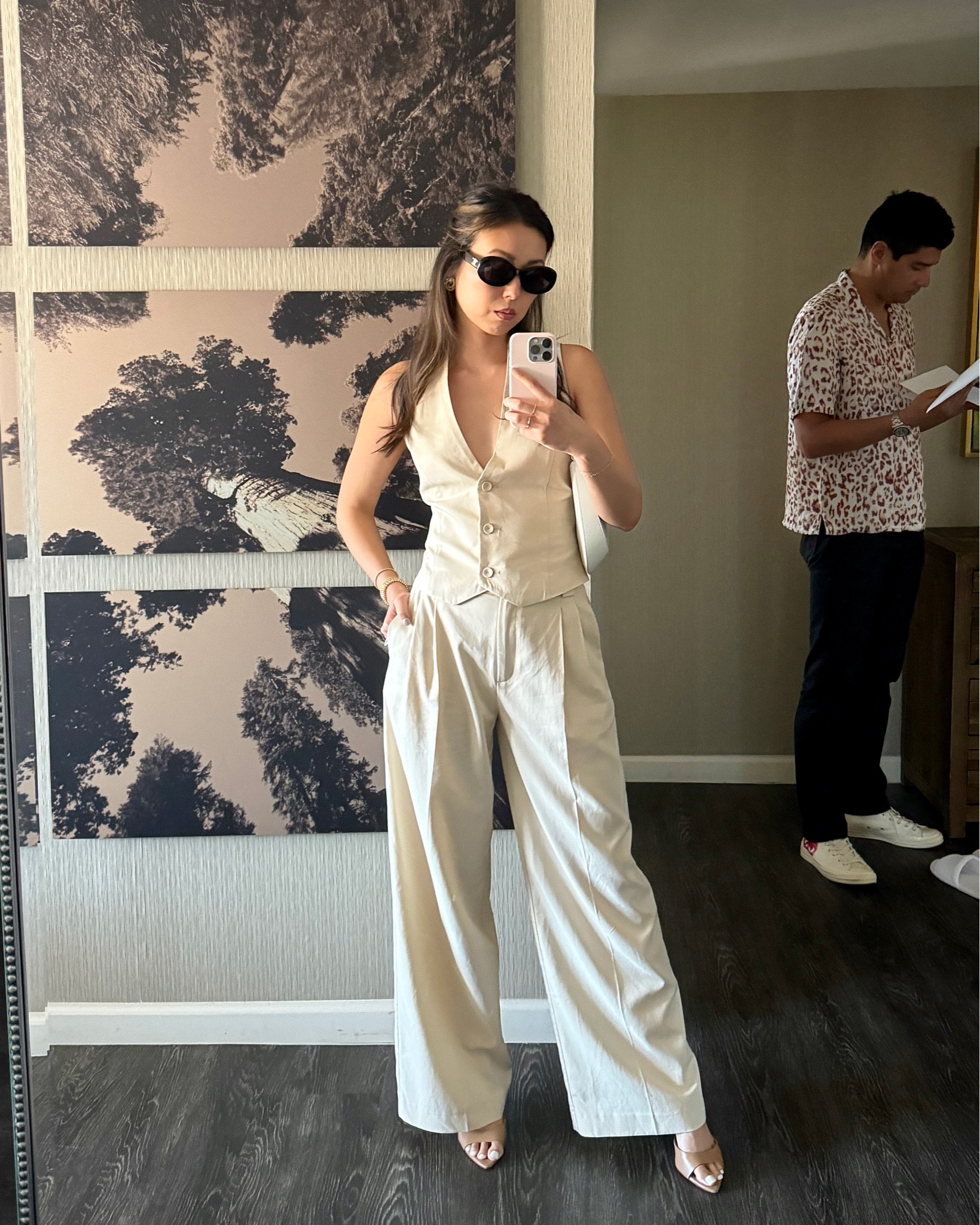 Matching sets are the way to go for an easy, clean look! Really into suit vests right now too. Can be dressed up or down (with sneakers instead of heels)  

#LTKfindsunder100 #LTKstyletip