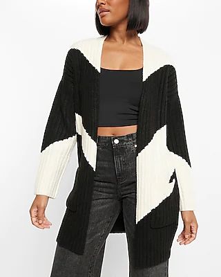 Color Block Cardigan | Express