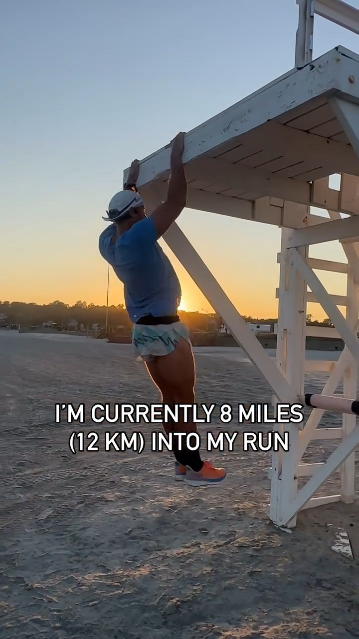 Had to stop for some mid-run pull-ups on the beach. How many do you think you could do in the middle of your run?

#athlete #runner #fitness #runningmotivation #fitnessmotivation #grouprun #strengthtraining

#LTKMens #LTKActive #LTKFitness