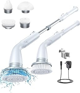 LABIGO Electric Spin Scrubber LA1 Pro, Cordless Spin Scrubber with 4 Replaceable Brush Heads and ... | Amazon (US)