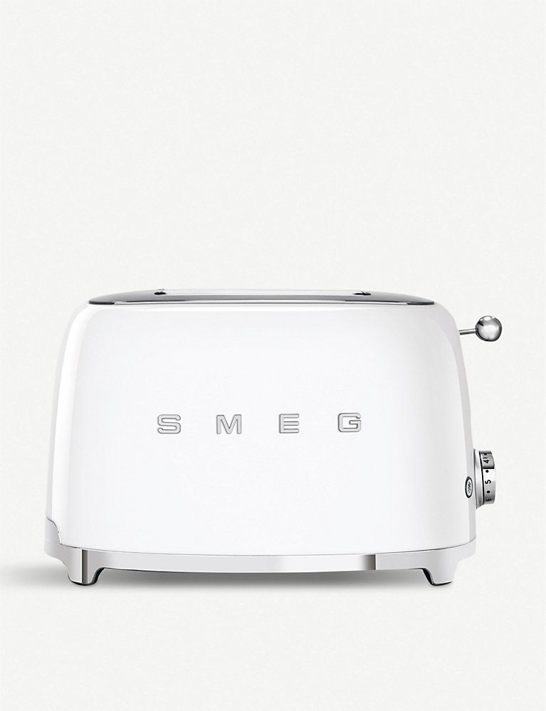 SMEG Two-slice stainless-steel toaster | Selfridges