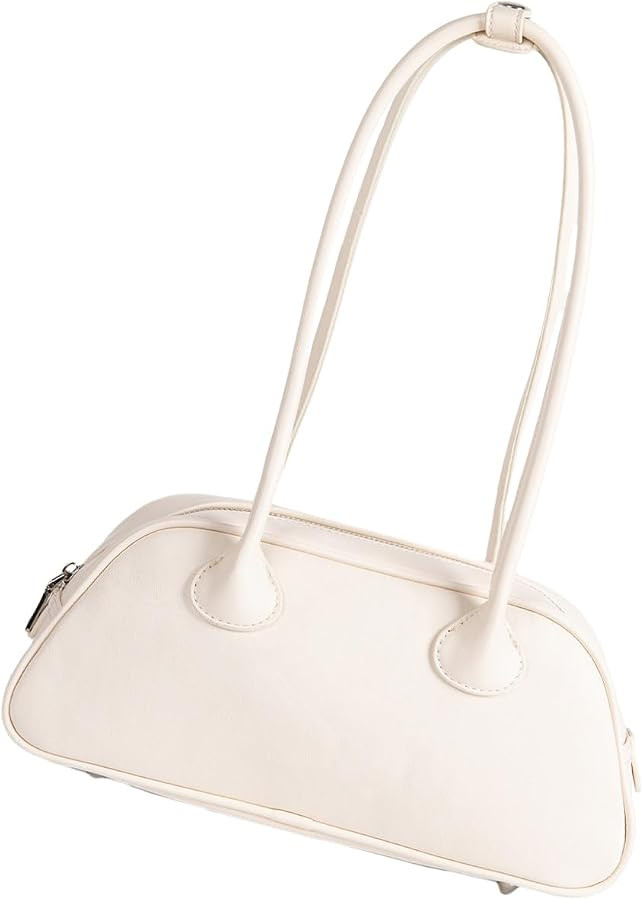 PU Leather Shoulder Bag Practical and Elegant Office Handbag Stylish Underarm Bags Women's Purse ... | Amazon (US)