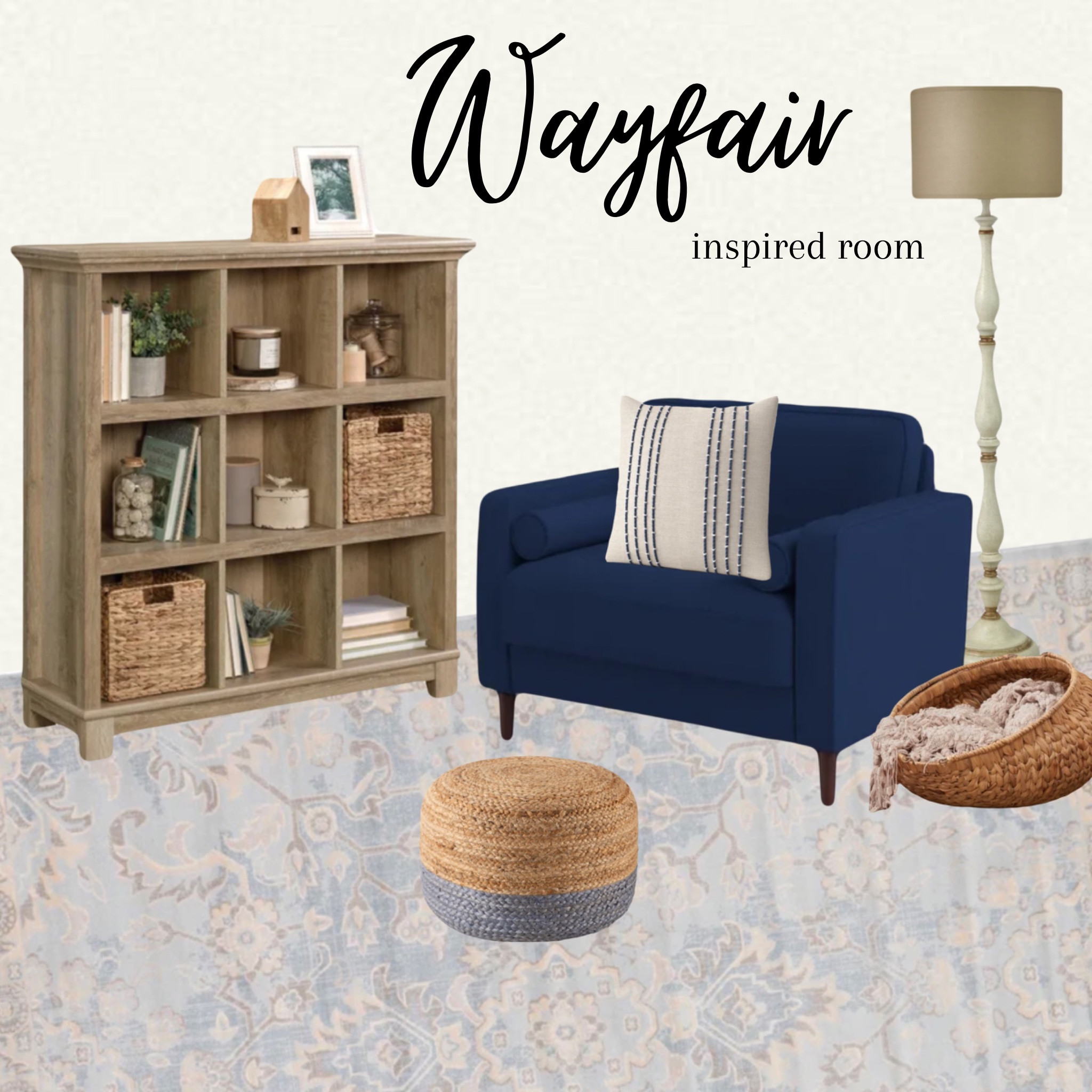 Wayfair inspired room.