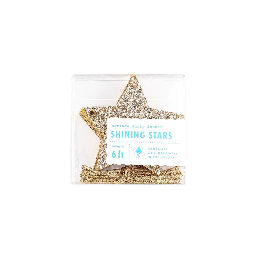Shining Stars Banner - Gold | Shop Sweet Lulu
