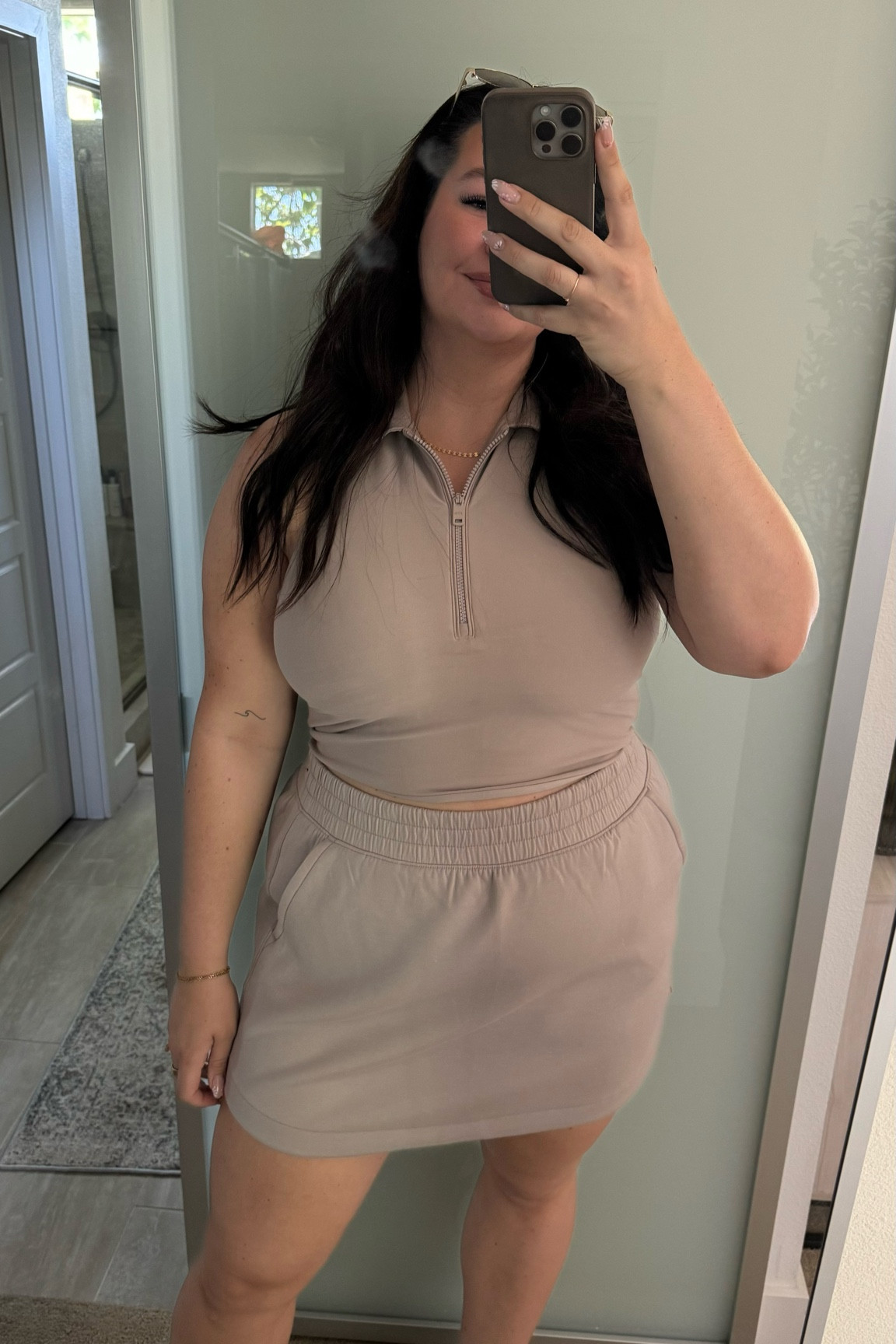 saturday casual fit 🤎 wearing XL on top and bottom 