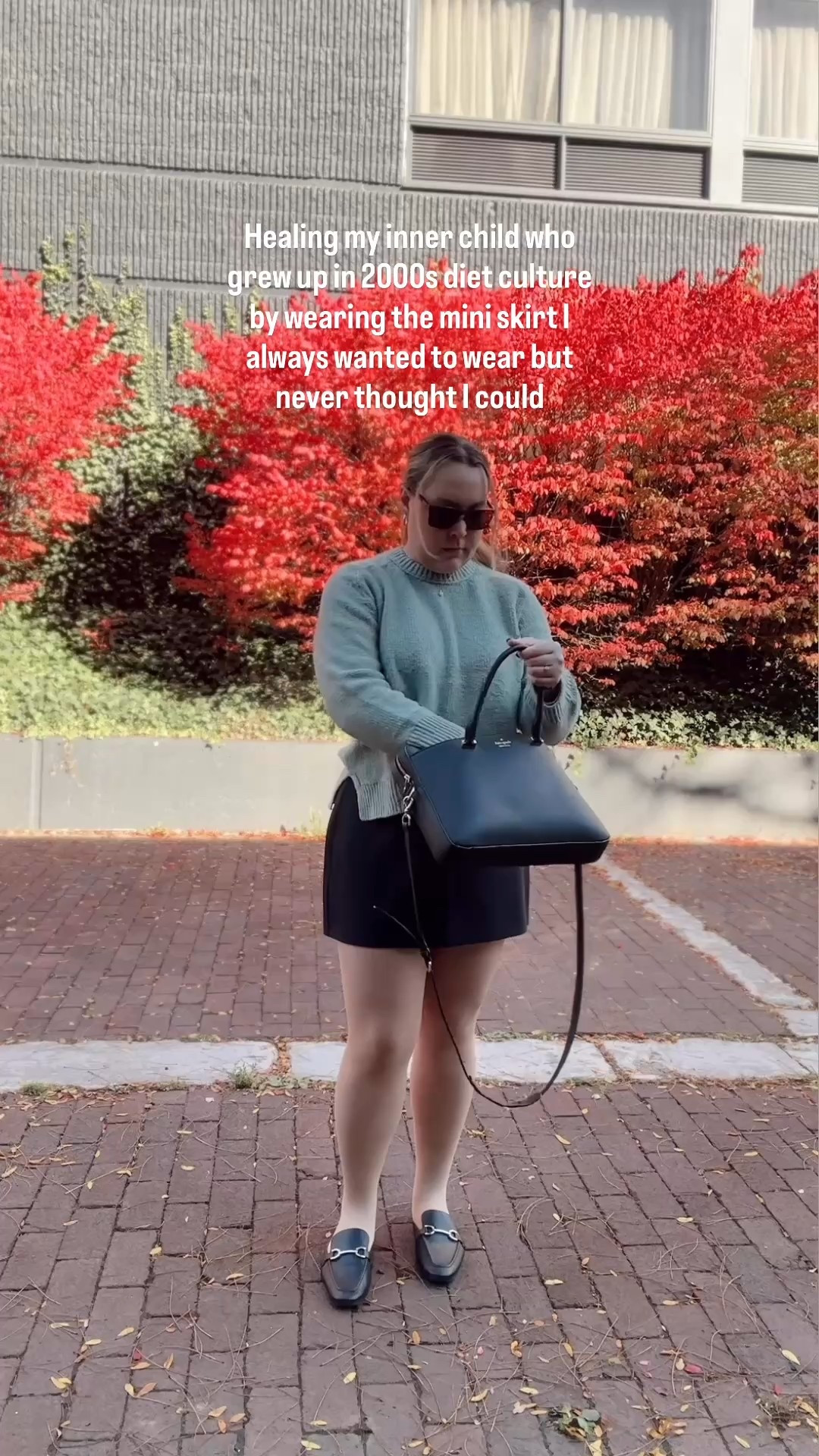 In my mini skirt area 💖 obsessed with the extra couple inches in the A&F curve love skirt - stick true to size for it 

#LTKStyleTip #LTKSaleAlert #LTKMidsize