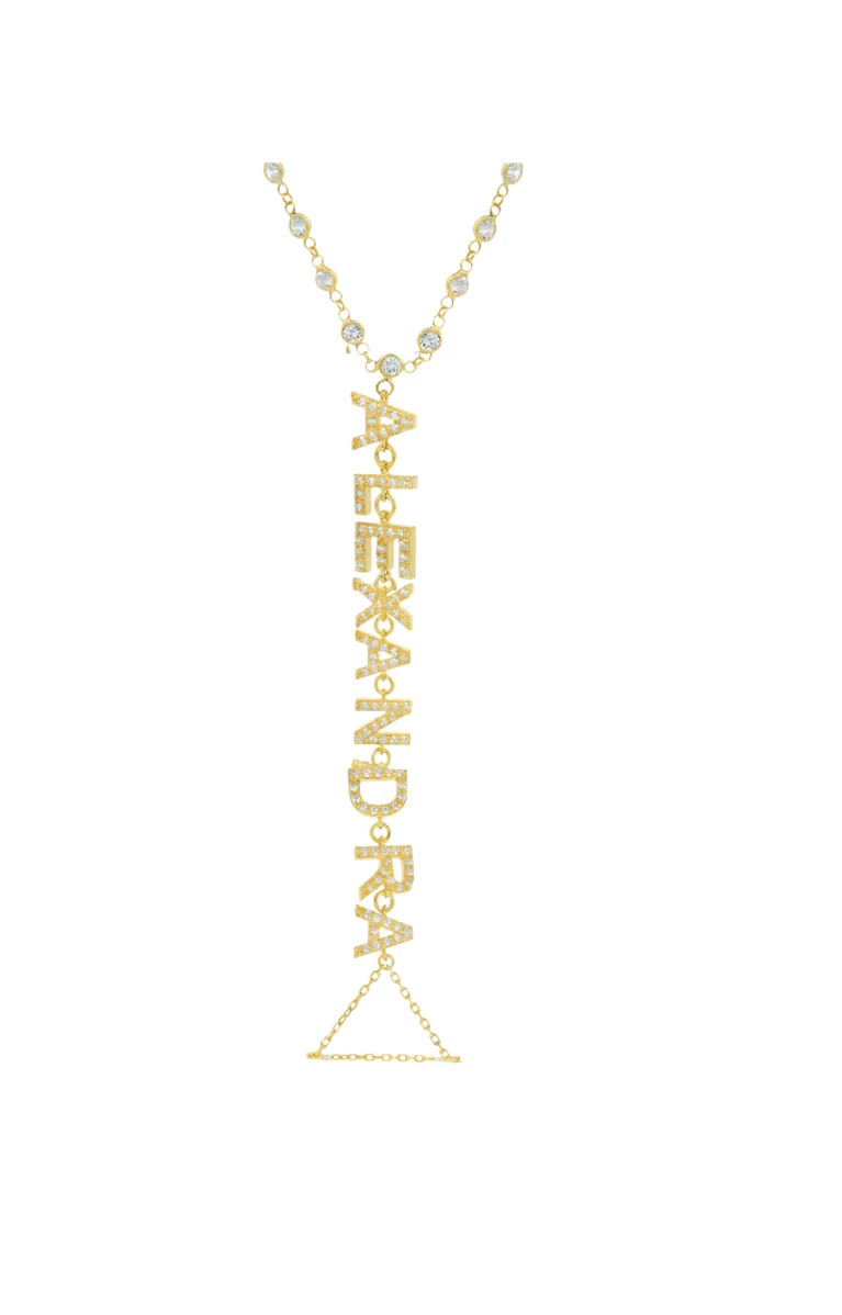 Bezel Name Handchain | Shop Alexandra Madison