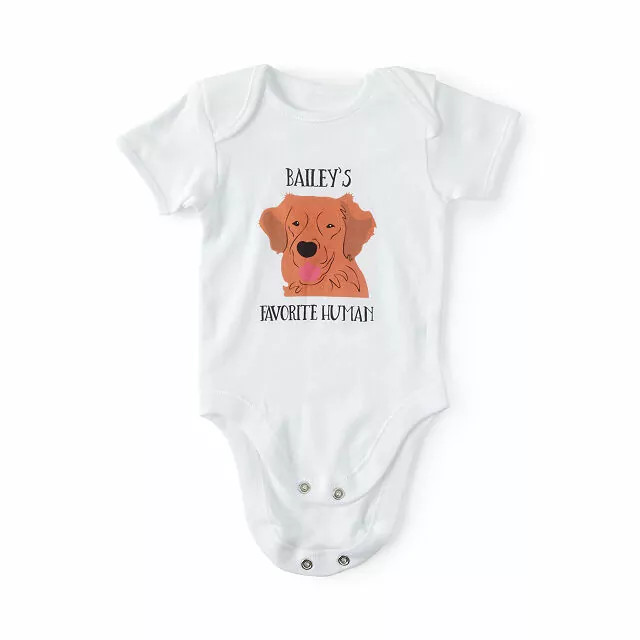 Favorite Human Dog Lover Babysuit | UncommonGoods