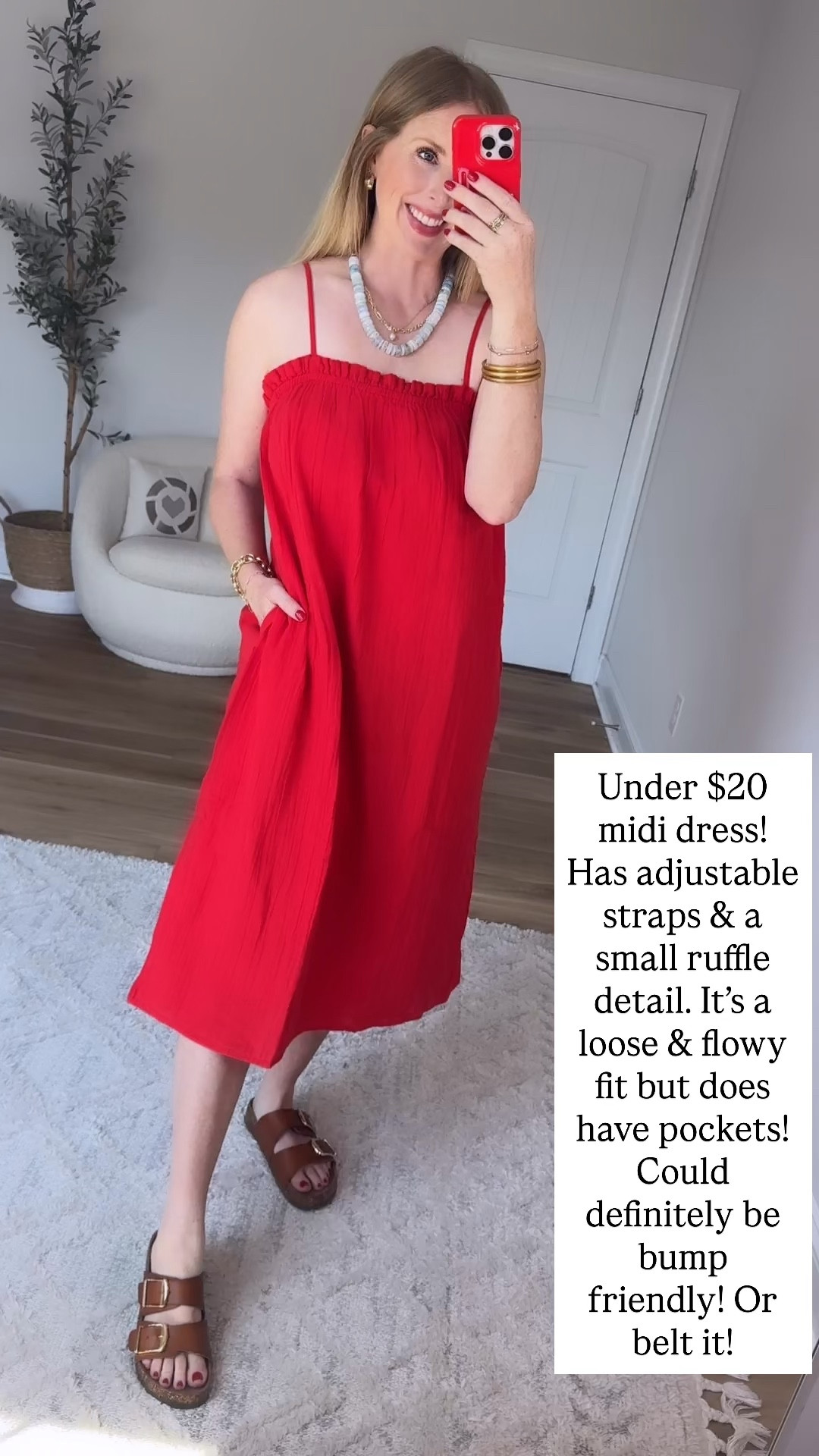 Walmart try on, Walmart style, time and tru, red midi dress 

Small

#LTKootd #LTKmomlife