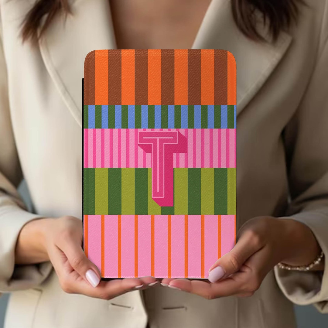 Personalized Kindle Case, Paperwhite 7”,colorsoft Signature 2024, Custom Cover, Handle, Initial... | Etsy (US)