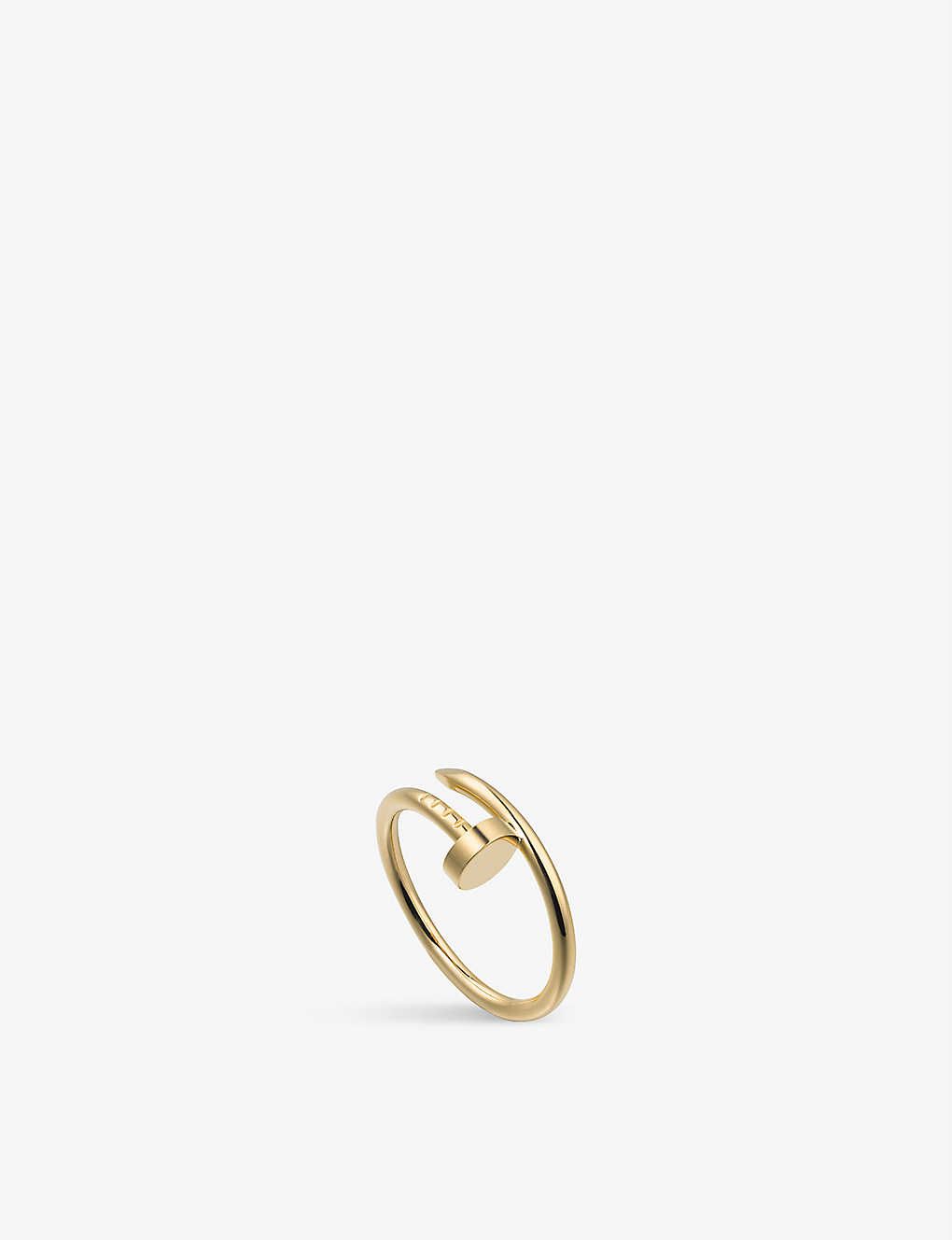 Juste un Clou 18ct yellow-gold ring | Selfridges