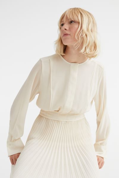 Pleated Tie-belt Dress | H&M (US + CA)