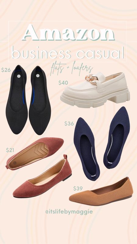 Amazon business casual shoe finds $40 & under!

#rothysdupes #amazonfashion #workoutfit #businesscasual #flats #workflats #loafers #amazonbusinesscasual #workwear 



#LTKunder50 #LTKFind #LTKshoecrush