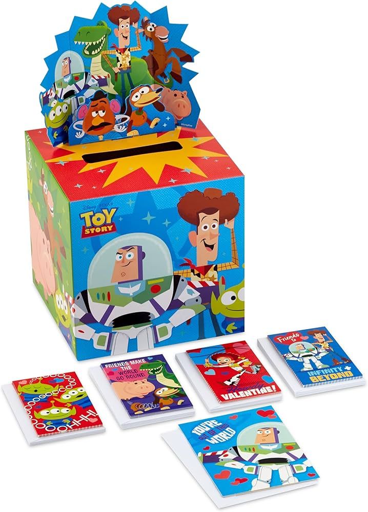 Hallmark Disney/Pixar Toy Story Valentines Day Cards and Mailbox for Kids School Classroom Exchan... | Amazon (US)