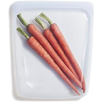 Stasher 100% Silicone Reusable Food Bag, Large 1/2 Gallon Storage and Sous vide Size, 10-inch (64... | Amazon (US)