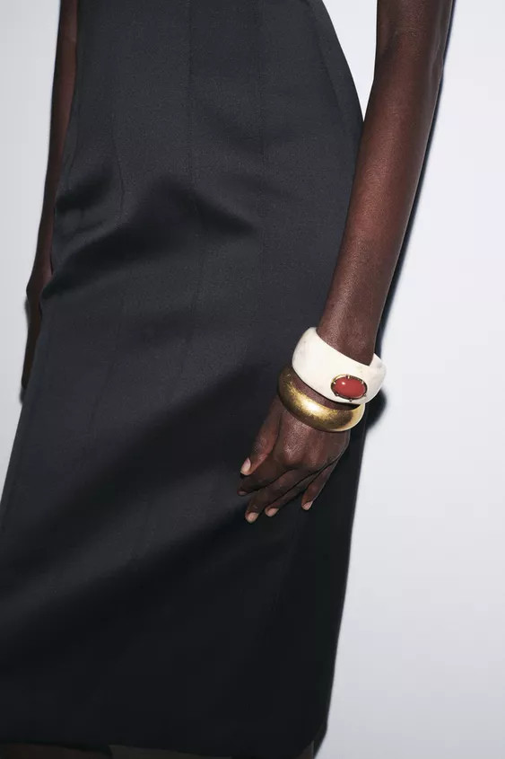 PACK OF RESIN AND METAL BRACELETS | Zara US
