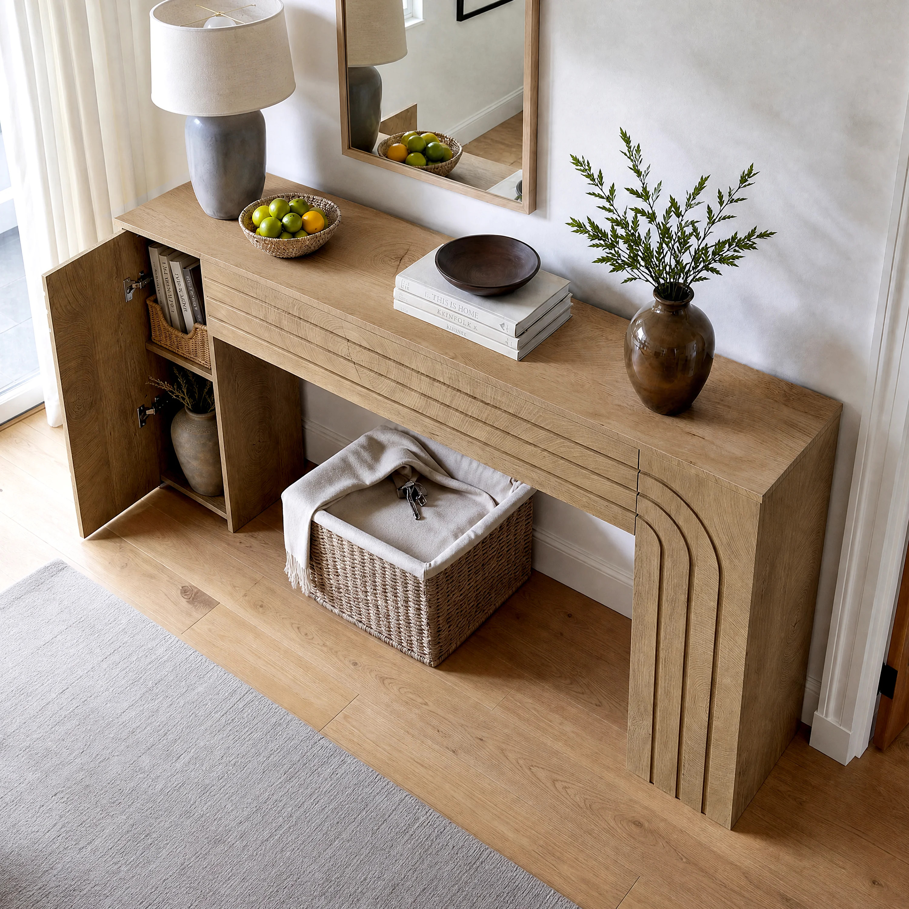 Retro Style Sofa table | Wayfair North America
