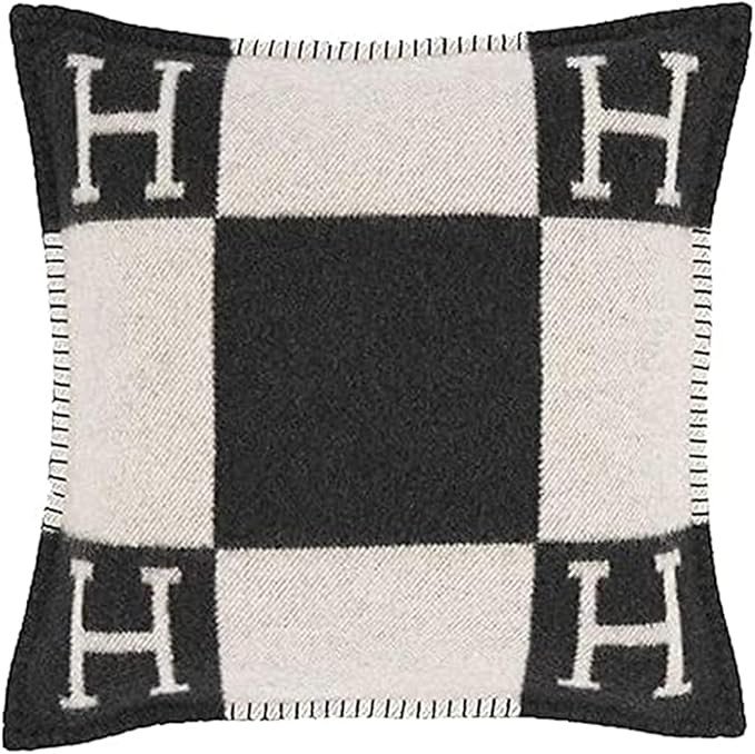 Pillowcase Decorative Throw Pillow H Pillow Case Cushion Cover Suitable for Car Sofa Bedroom 17.5... | Amazon (US)